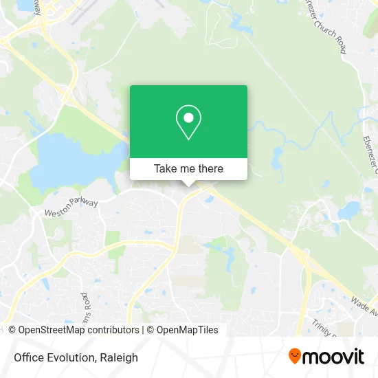 Office Evolution map