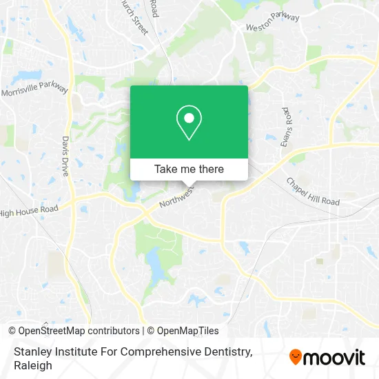Stanley Institute For Comprehensive Dentistry map