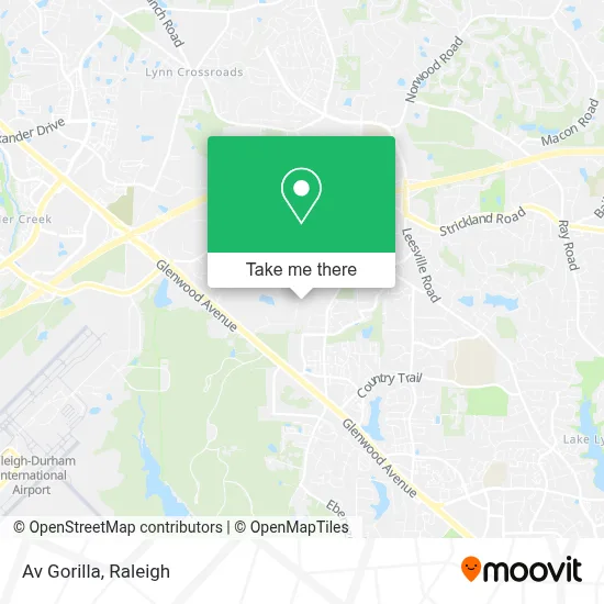 Av Gorilla map