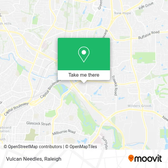 Vulcan Needles map