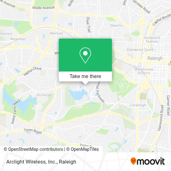 Arclight Wireless, Inc. map