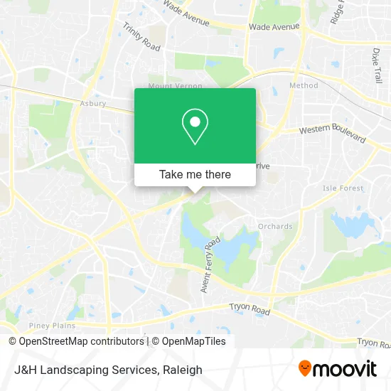 J&H Landscaping Services map