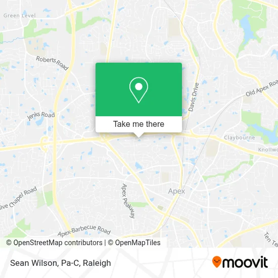 Sean Wilson, Pa-C map