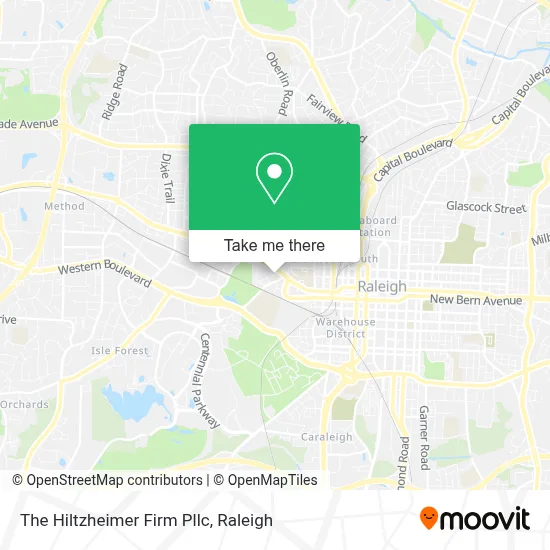 The Hiltzheimer Firm Pllc map