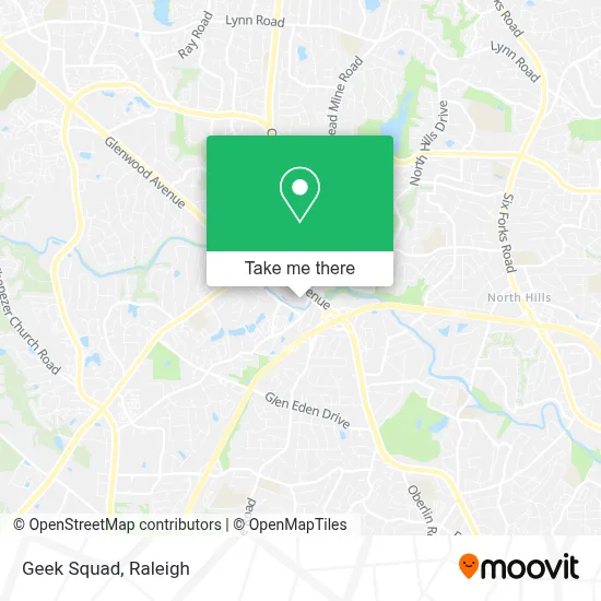 Geek Squad map