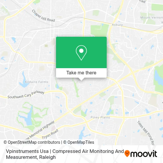 Vpinstruments Usa | Compressed Air Monitoring And Measurement map