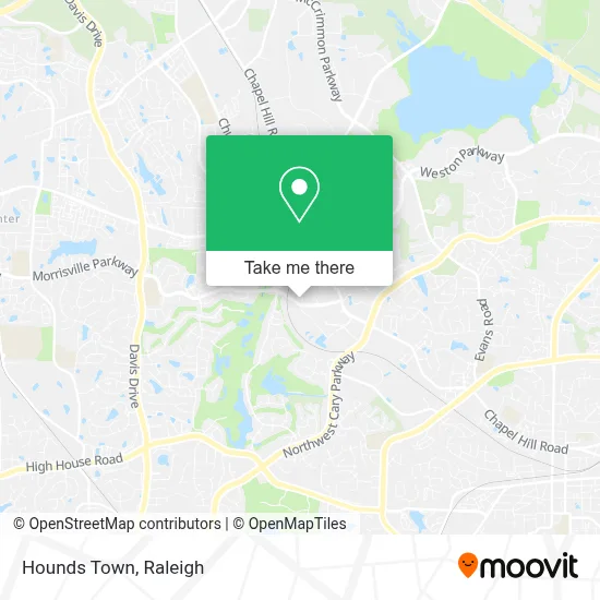 Hounds Town map