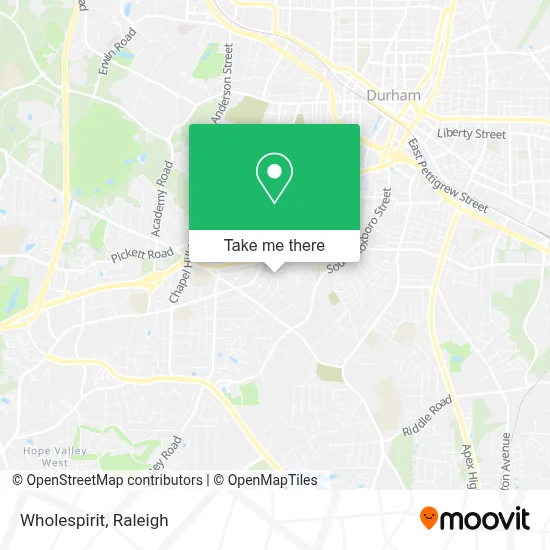 Wholespirit map