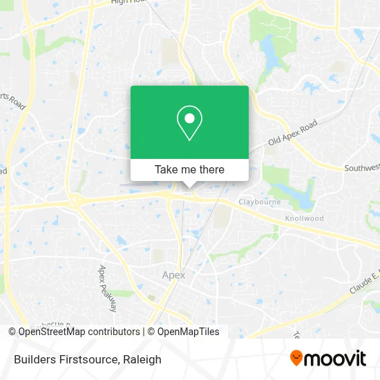 Builders Firstsource map
