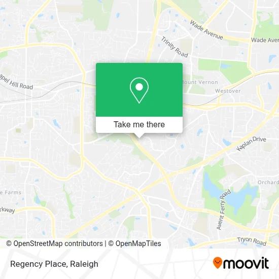 Regency Place map