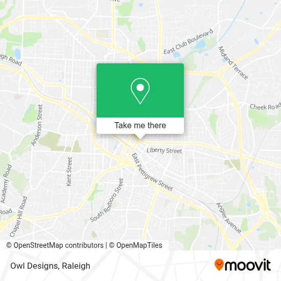 Owl Designs map