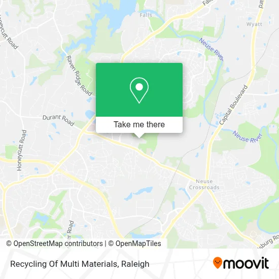 Recycling Of Multi Materials map