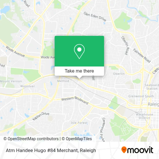 Atm Handee Hugo #84 Merchant map