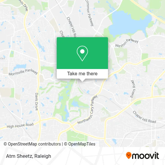 Atm Sheetz map