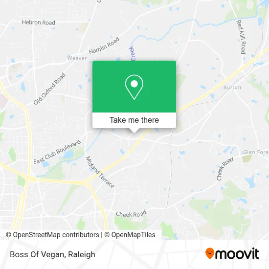 Boss Of Vegan map