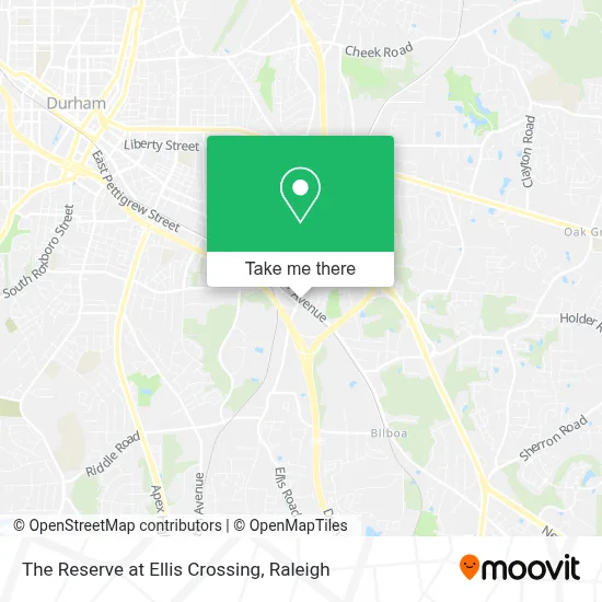 The Reserve at Ellis Crossing map