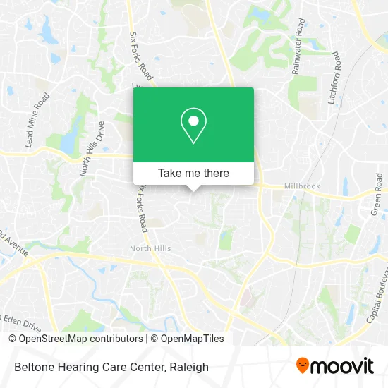 Beltone Hearing Care Center map