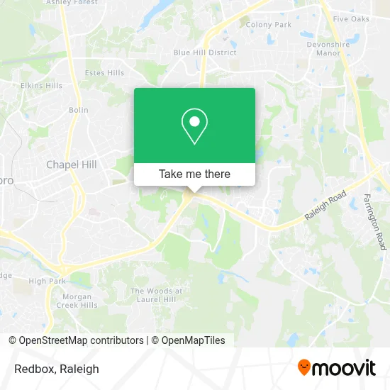 Redbox map