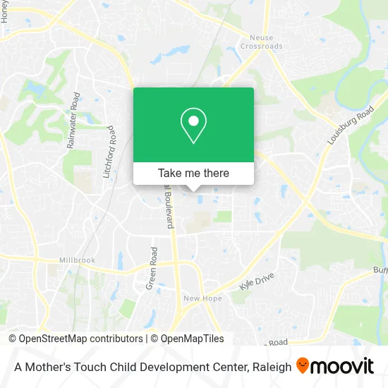 A Mother's Touch Child Development Center map