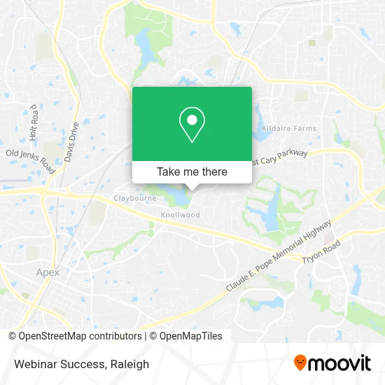 Webinar Success map