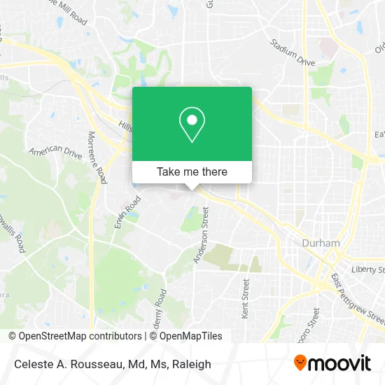 Celeste A. Rousseau, Md, Ms map