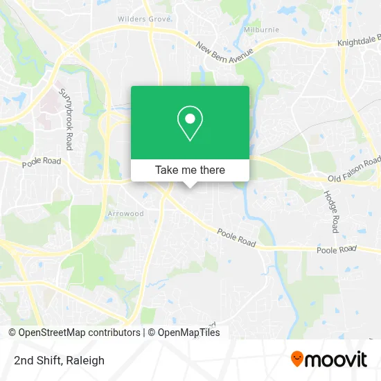 2nd Shift map
