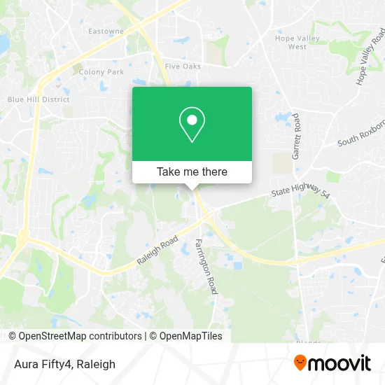 Aura Fifty4 map