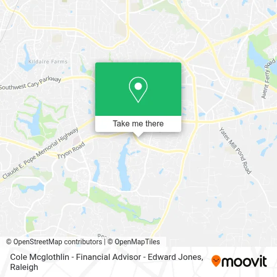 Cole Mcglothlin - Financial Advisor - Edward Jones map