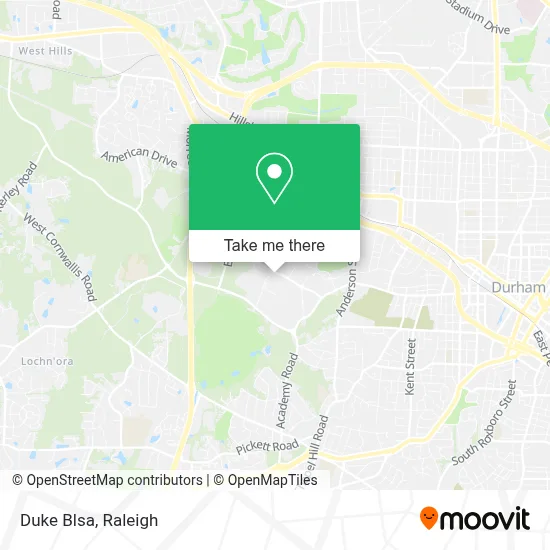 Duke Blsa map