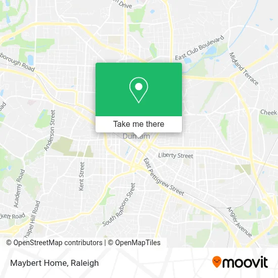 Maybert Home map