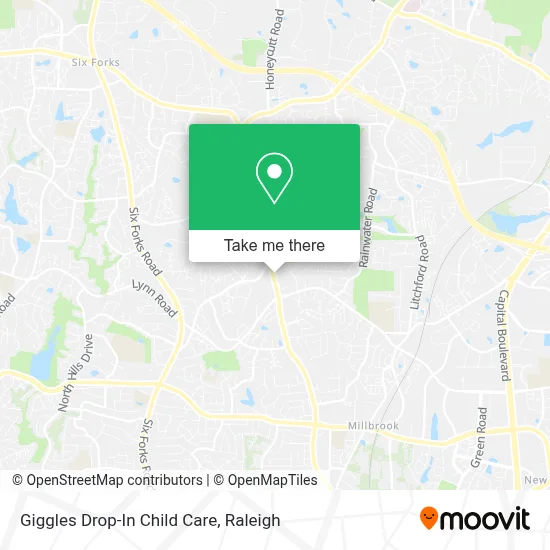 Giggles Drop-In Child Care map