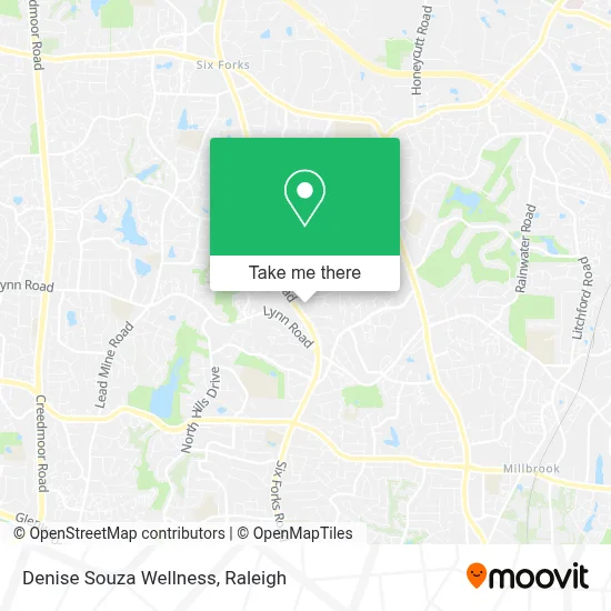 Denise Souza Wellness map