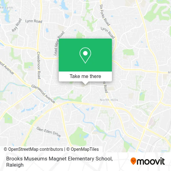 Brooks Museums Magnet Elementary School map