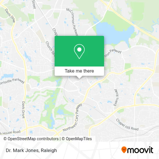 Dr. Mark Jones map