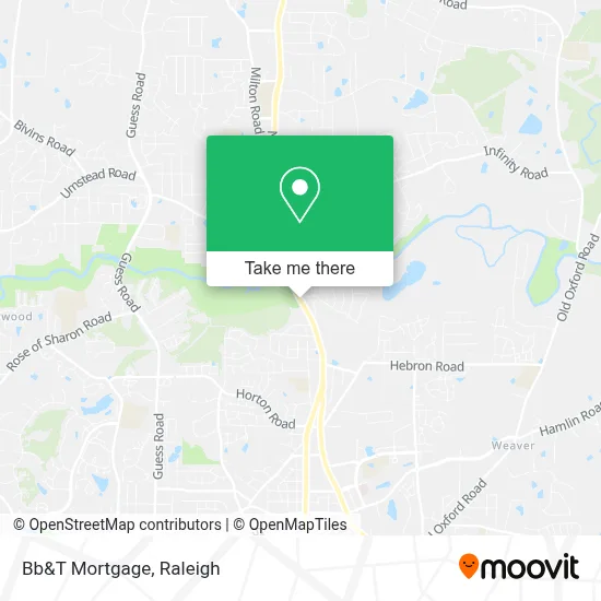 Bb&T Mortgage map