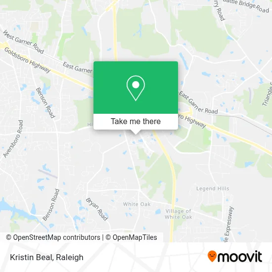 Kristin Beal map