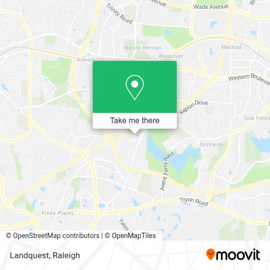 Landquest map