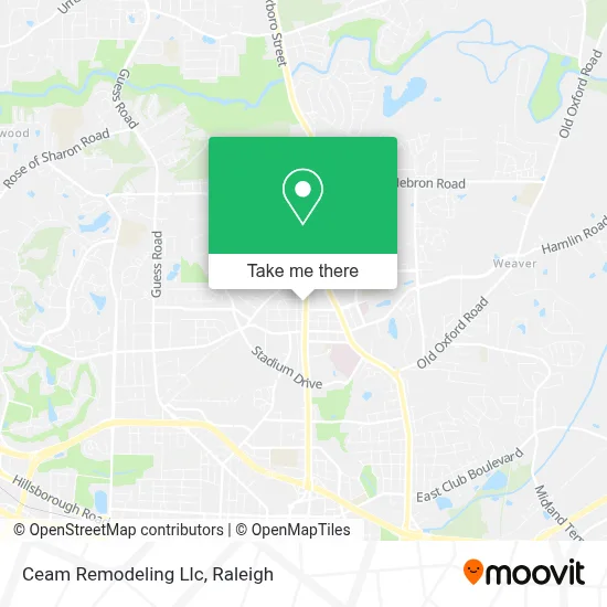Ceam Remodeling Llc map