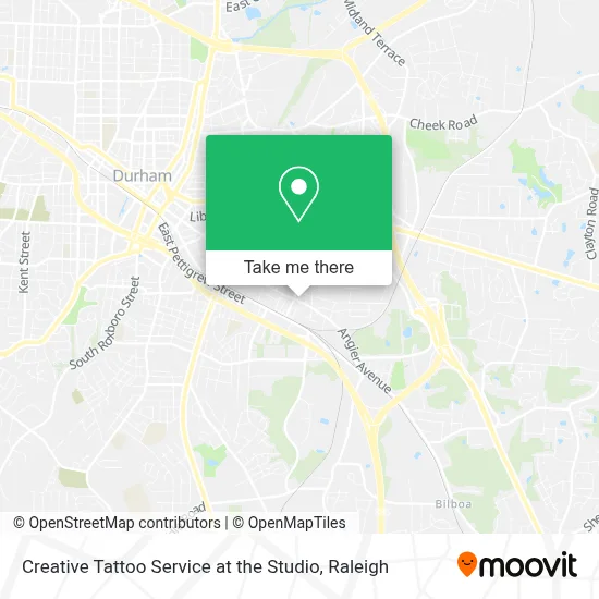 Creative Tattoo Service at the Studio map