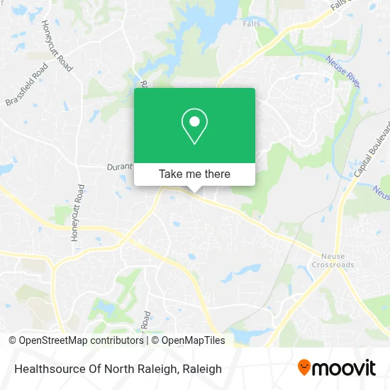 Healthsource Of North Raleigh map
