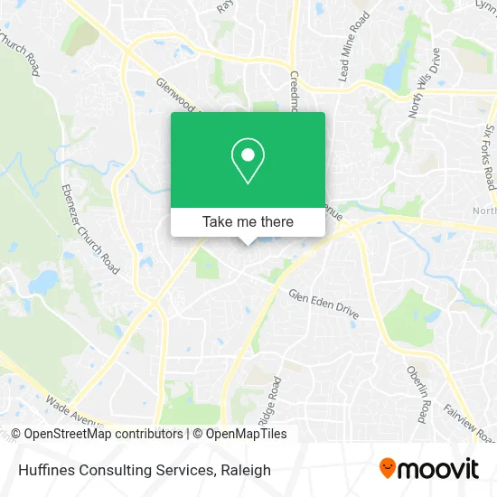 Huffines Consulting Services map