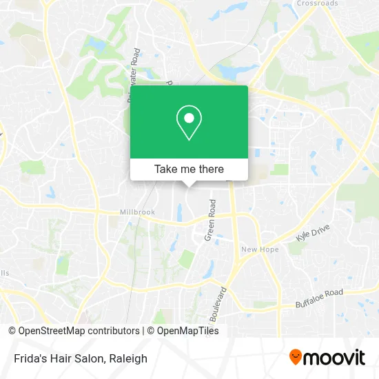 Frida's Hair Salon map