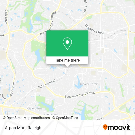 Arpan Mart map