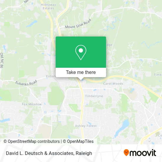 David L. Deutsch & Associates map