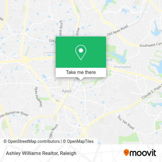 Ashley Williams Realtor map