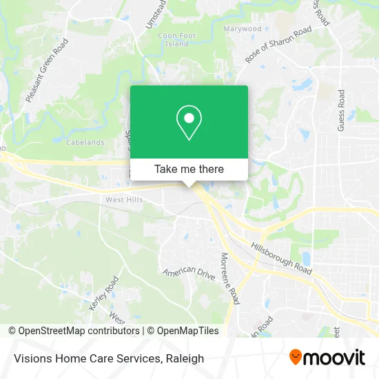 Visions Home Care Services map