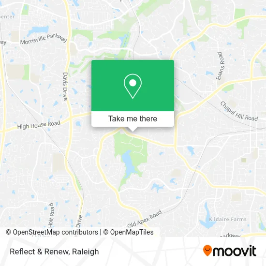 Reflect & Renew map