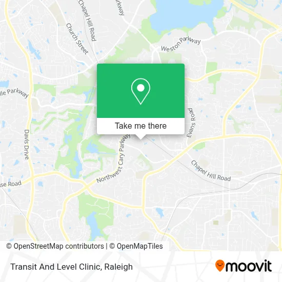Transit And Level Clinic map