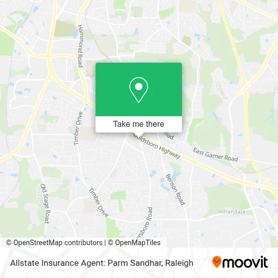 Allstate Insurance Agent: Parm Sandhar map