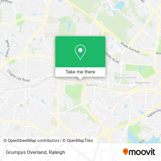 Grumpys Overland map